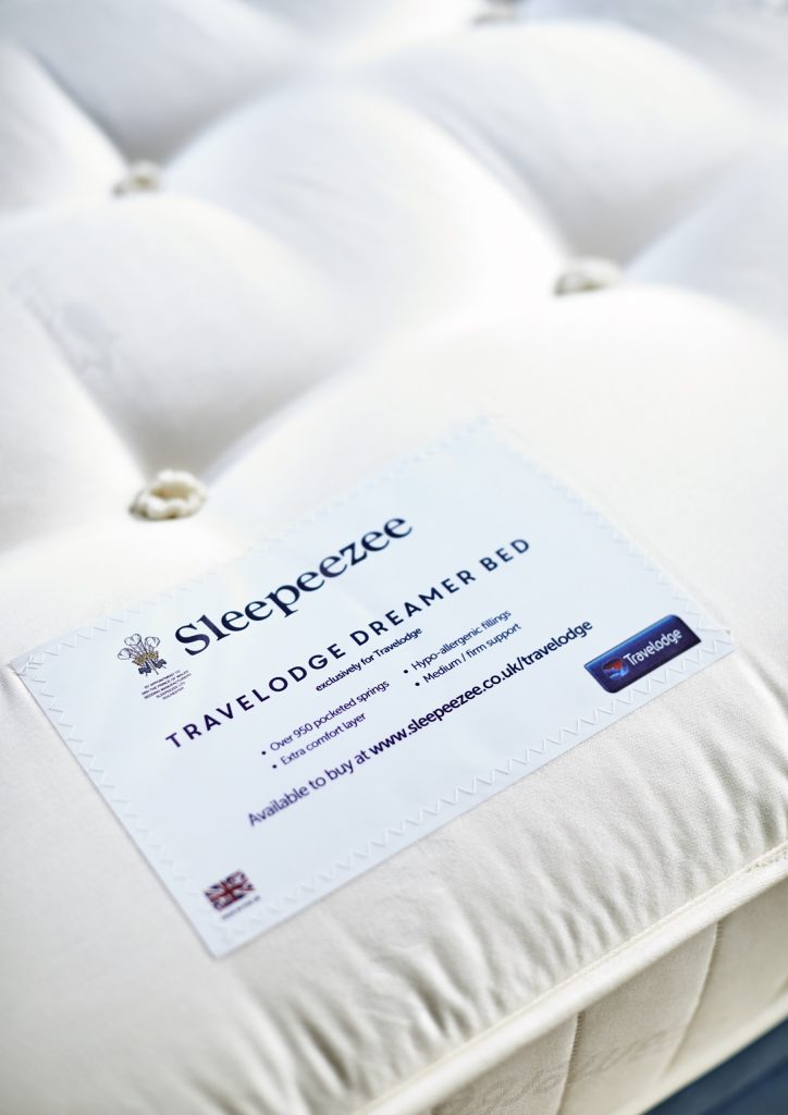 Sleepeezee Travelodge Dreamer Mattress Close up